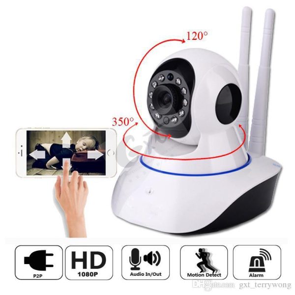 دوربین بیبی کم | دوربین 360 درجه چرخشی وای فای 2 مگاپیکسل,دوربین مداربسته